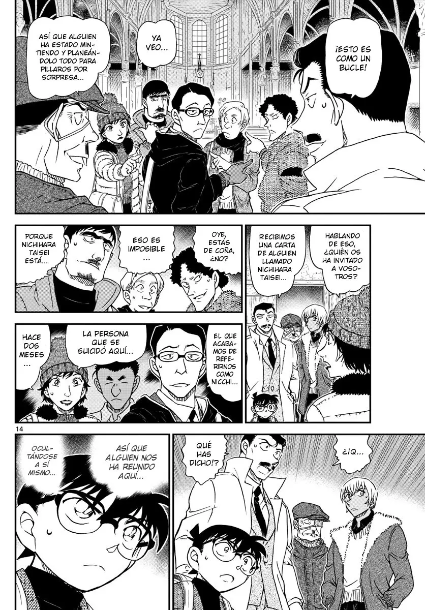 Detective Conan capítulo 1027, página 14