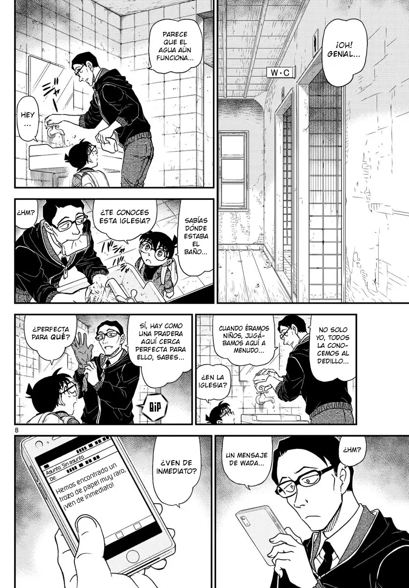 Detective Conan capítulo 1028, página 9