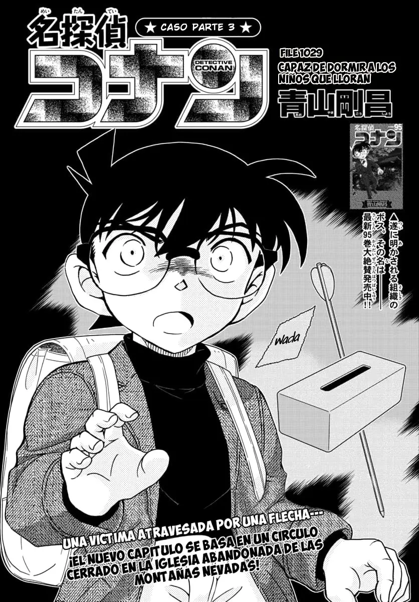 Detective Conan capítulo 1029, página 1