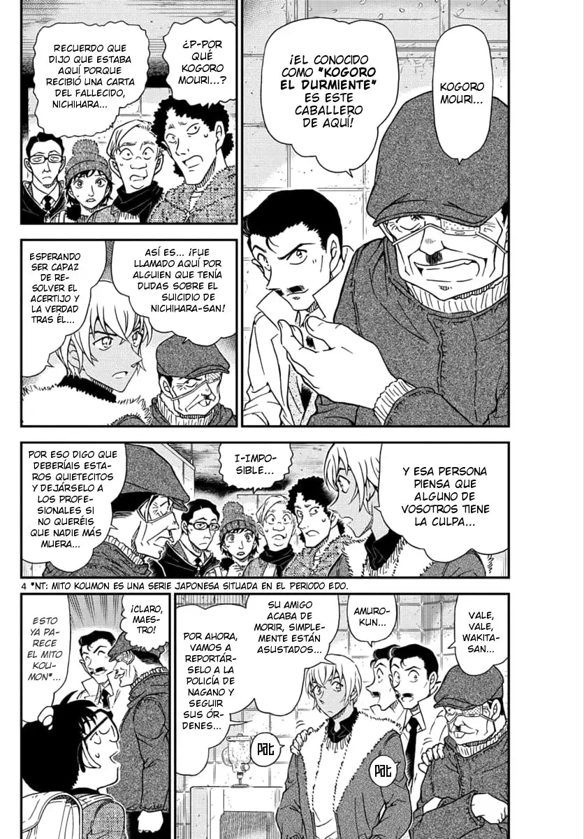 Detective Conan capítulo 1029, página 4