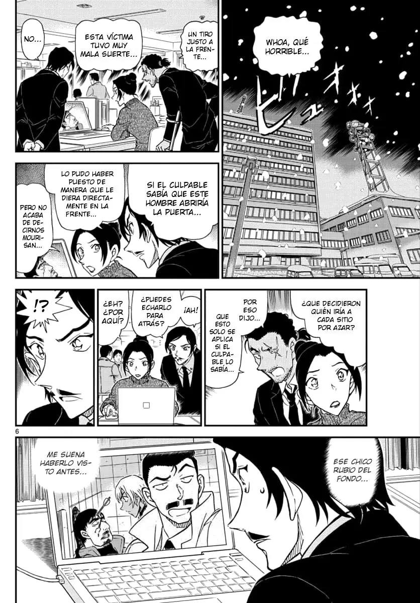 Detective Conan capítulo 1029, página 6