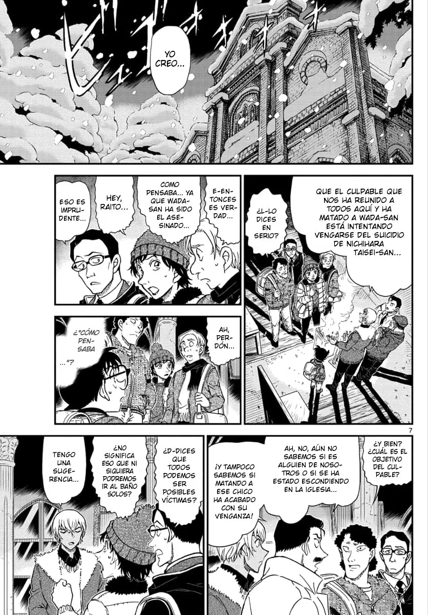 Detective Conan capítulo 1029, página 7