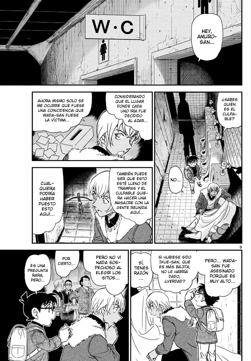 Detective Conan capítulo 1029, página 9