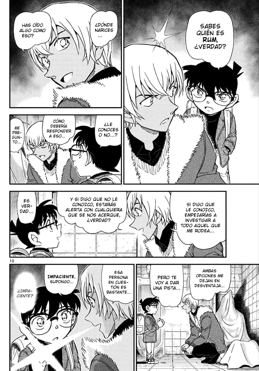 Detective Conan capítulo 1029, página 10