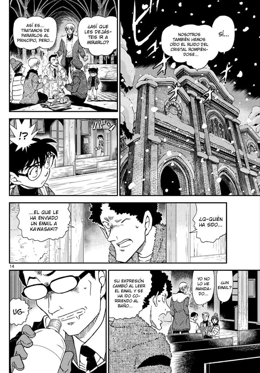 Detective Conan capítulo 1029, página 14