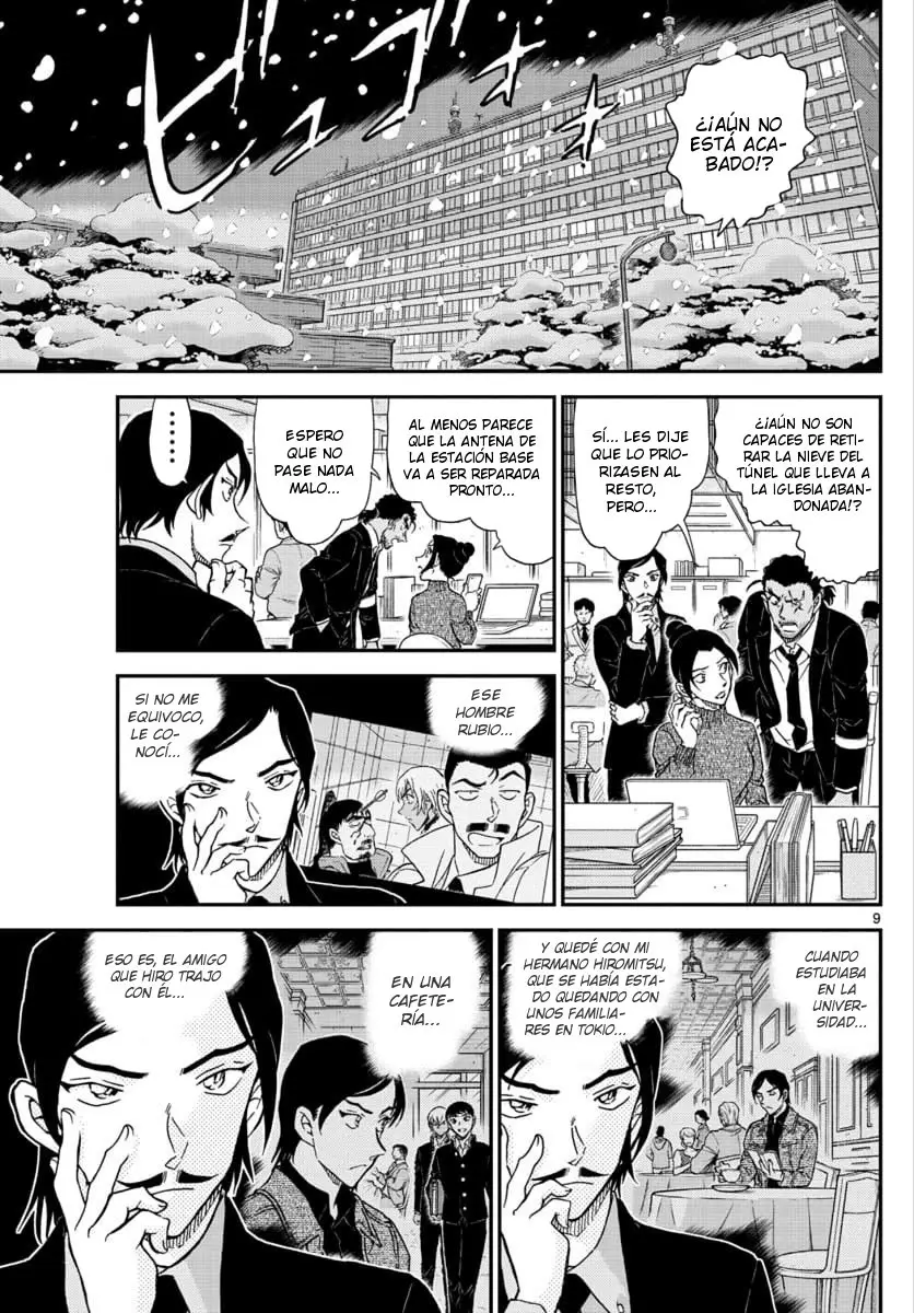 Detective Conan capítulo 1030, página 9