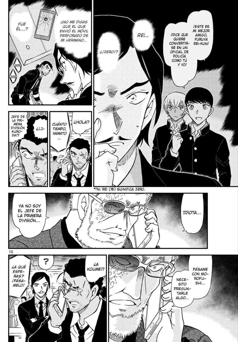 Detective Conan capítulo 1030, página 10
