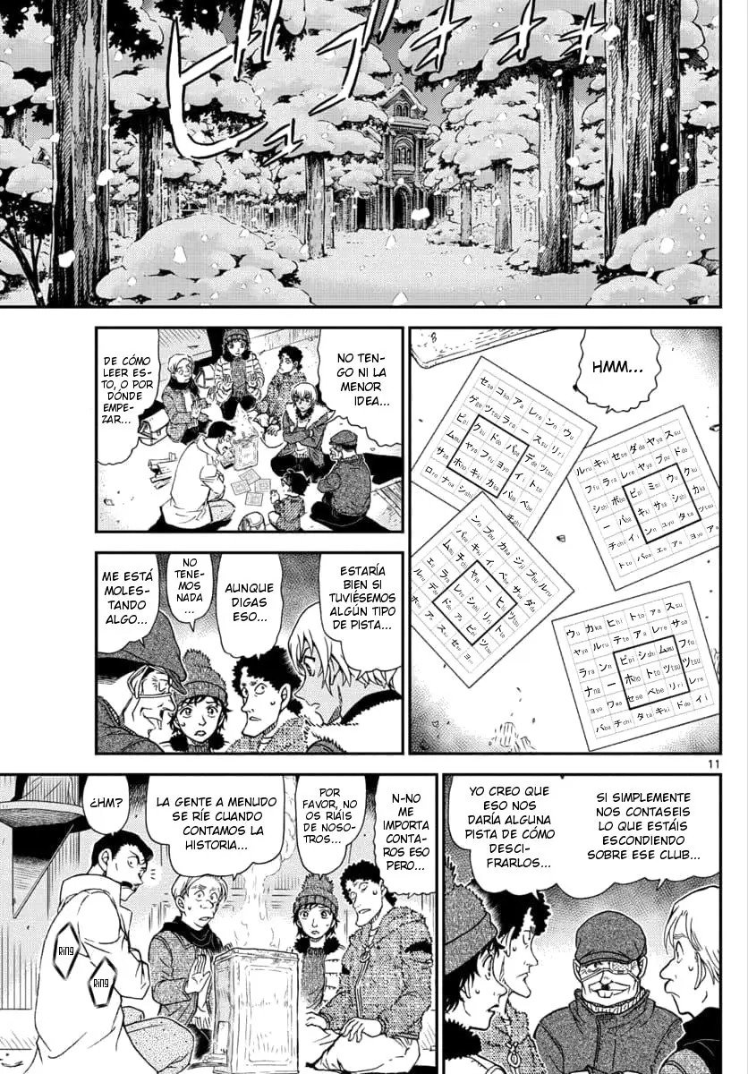 Detective Conan capítulo 1030, página 11