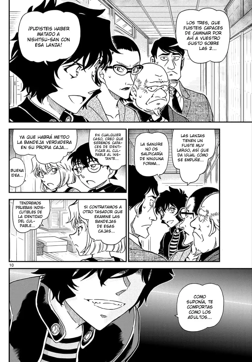 Detective Conan capítulo 1036, página 10