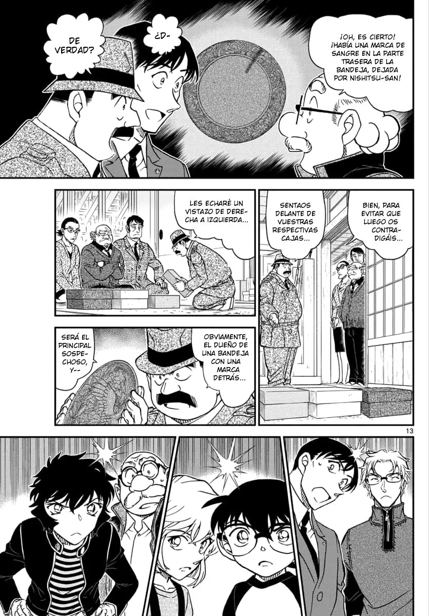 Detective Conan capítulo 1036, página 13