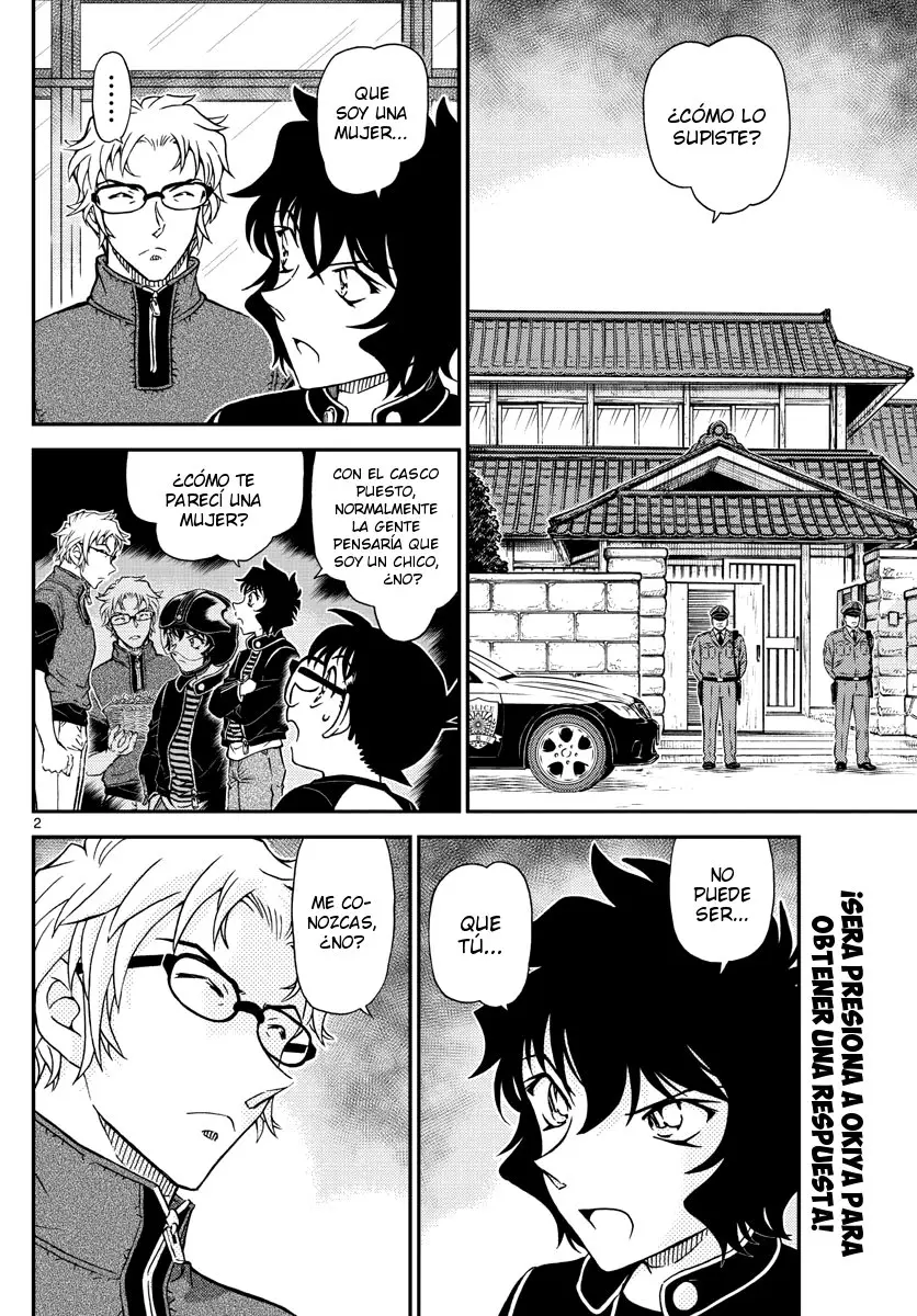 Detective Conan capítulo 1037, página 3