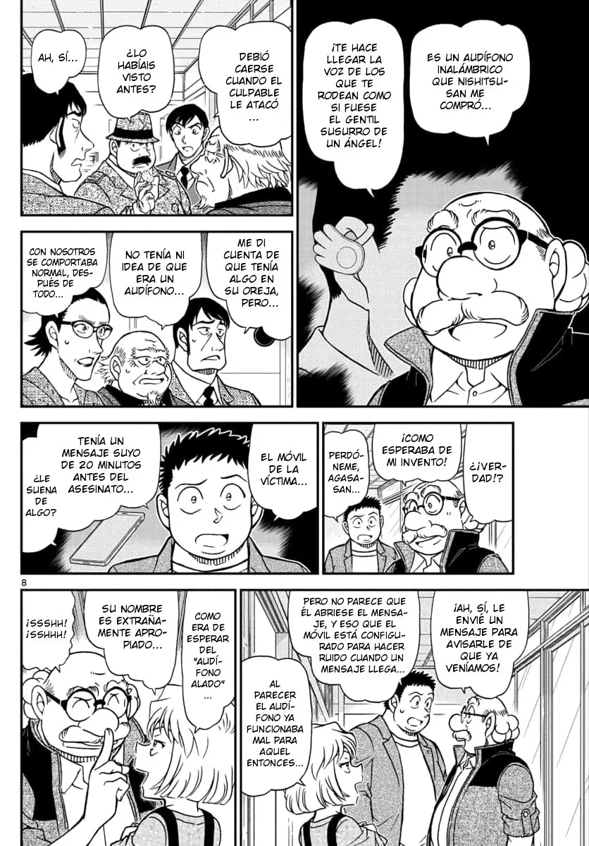 Detective Conan capítulo 1037, página 9