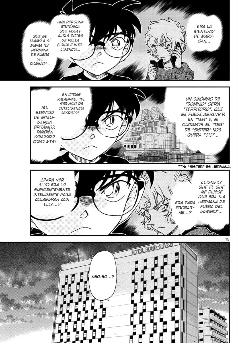Detective Conan capítulo 1038, página 16