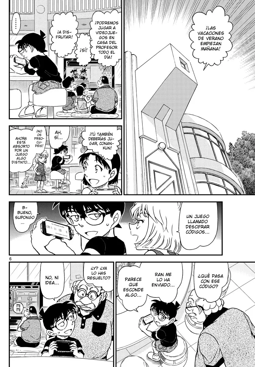 Detective Conan capítulo 1039, página 6