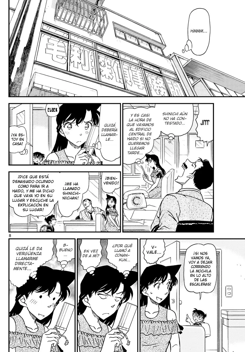 Detective Conan capítulo 1039, página 8