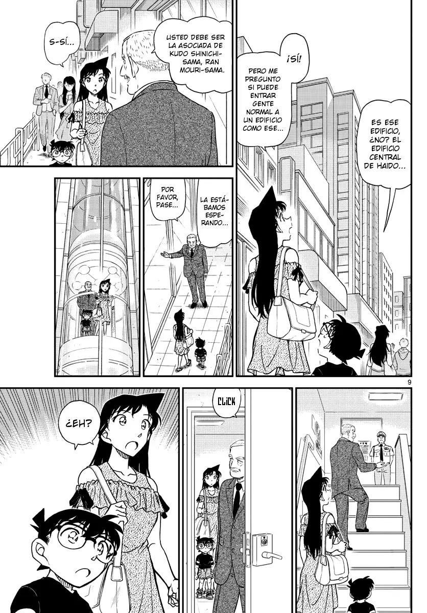 Detective Conan capítulo 1039, página 9
