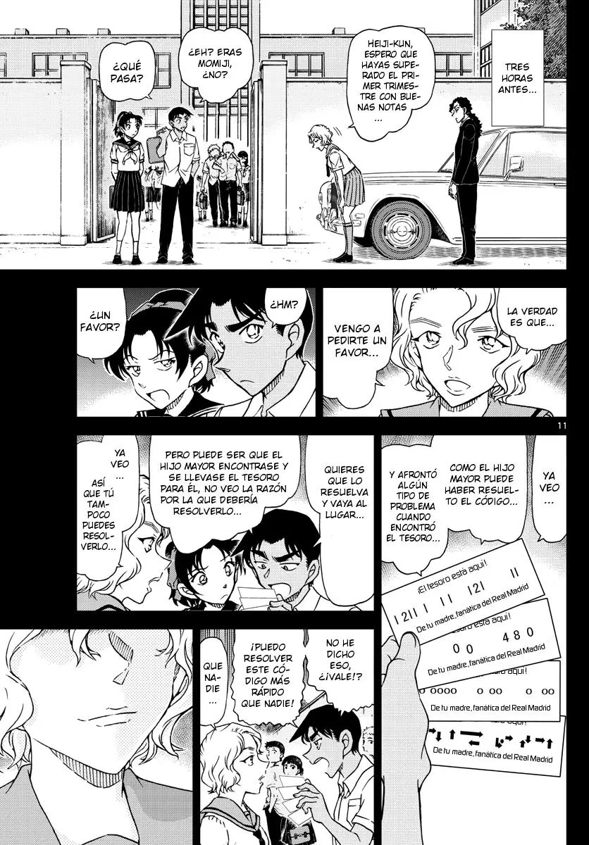 Detective Conan capítulo 1039, página 11