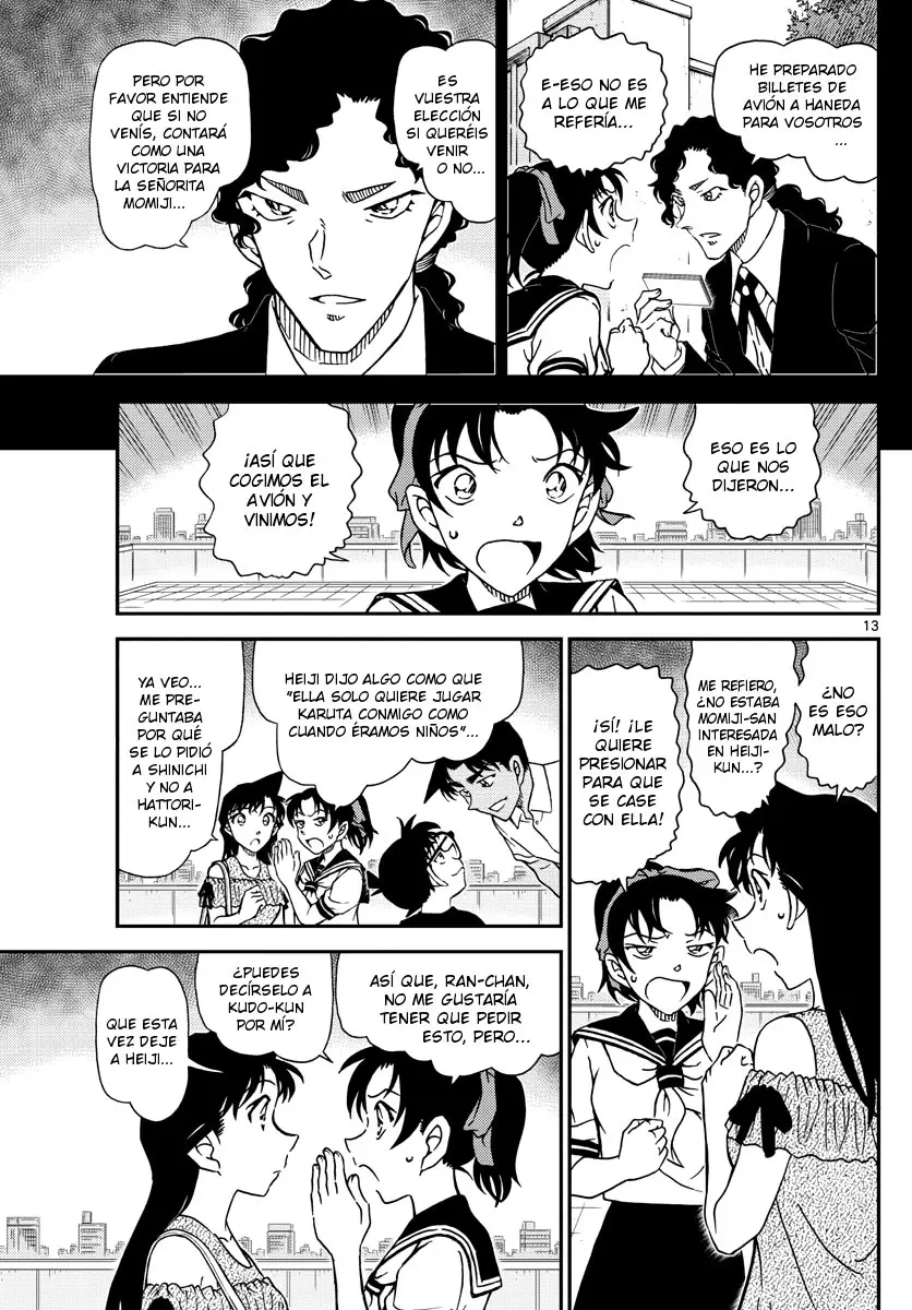 Detective Conan capítulo 1039, página 13