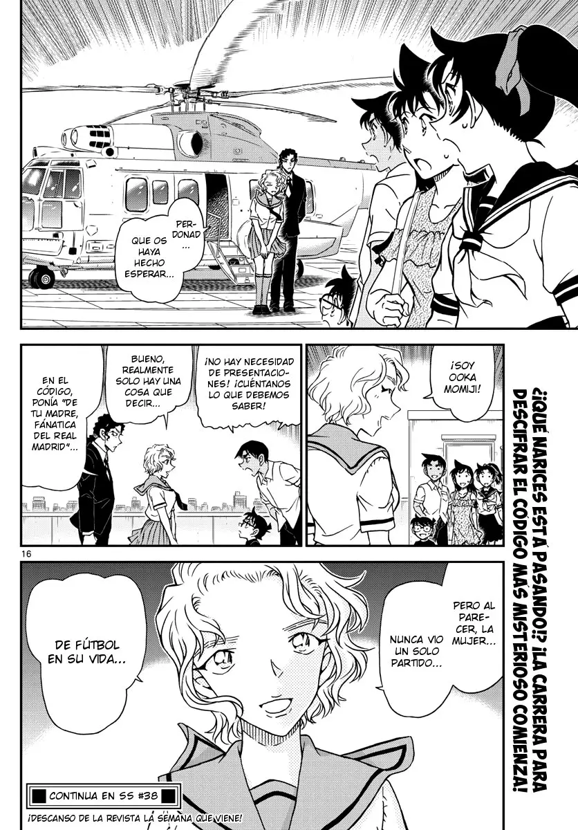 Detective Conan capítulo 1039, página 16