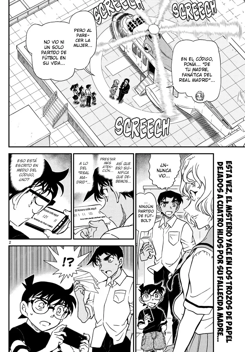 Detective Conan capítulo 1040, página 2