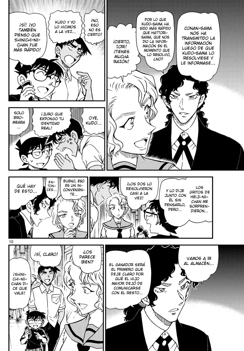 Detective Conan capítulo 1040, página 10