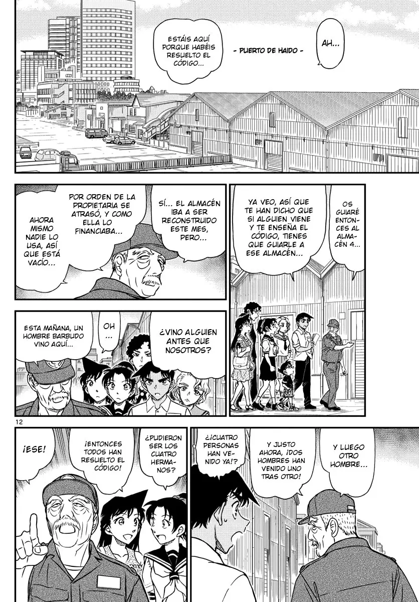 Detective Conan capítulo 1040, página 12