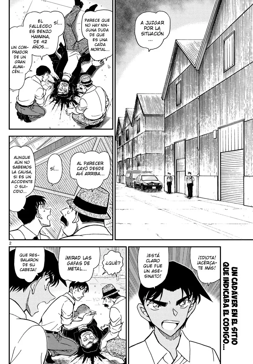 Detective Conan capítulo 1041, página 2