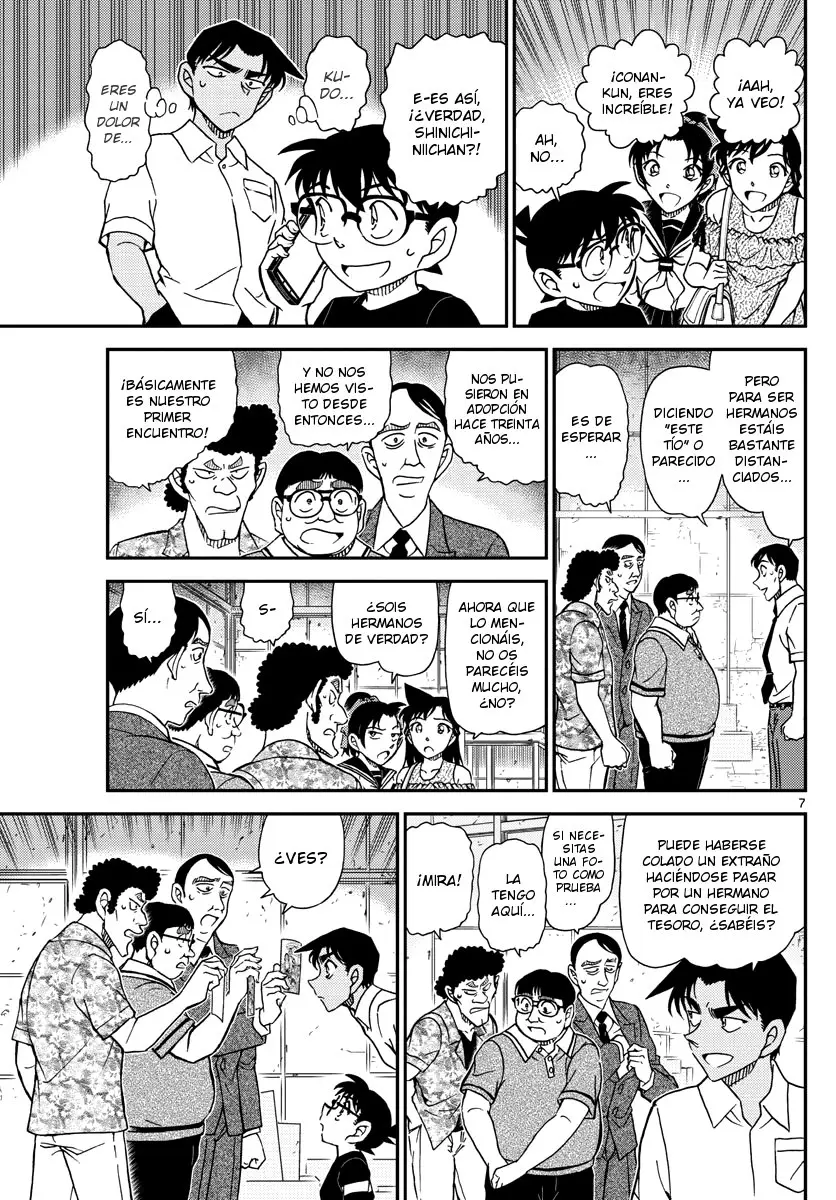 Detective Conan capítulo 1041, página 7