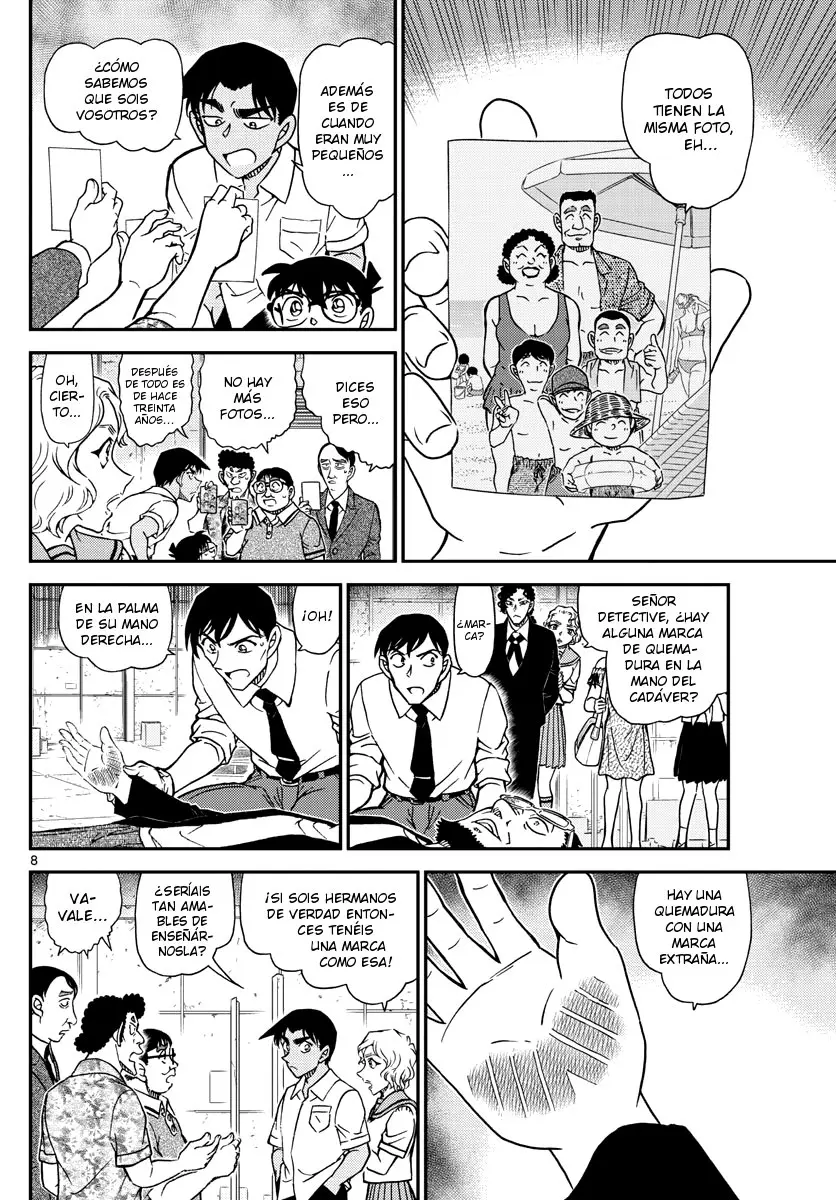 Detective Conan capítulo 1041, página 8
