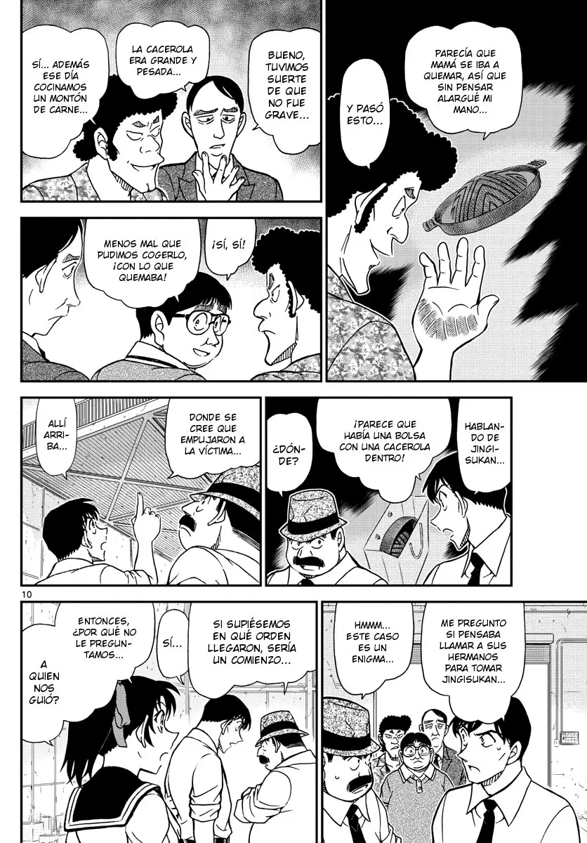 Detective Conan capítulo 1041, página 10