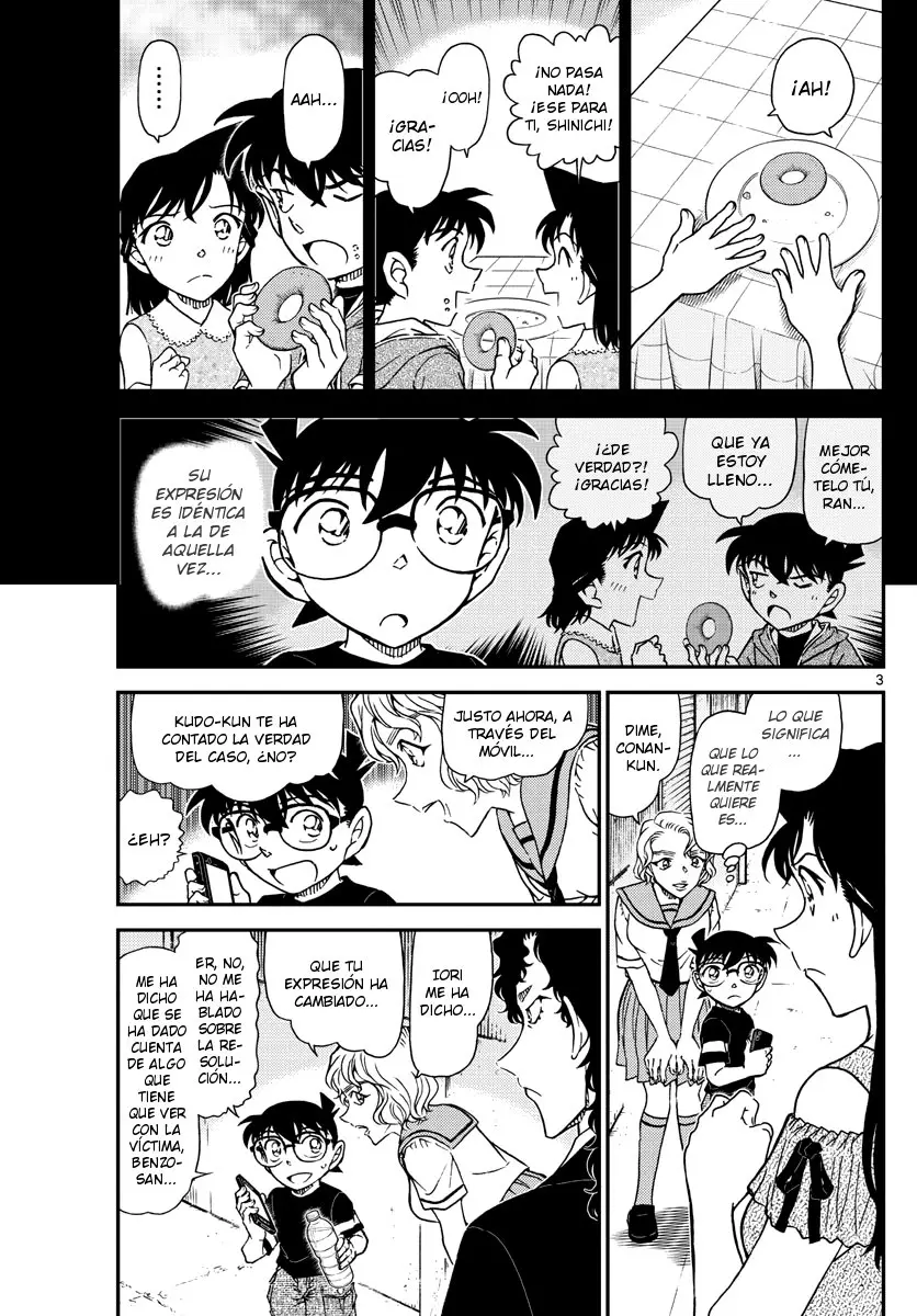 Detective Conan capítulo 1042, página 3