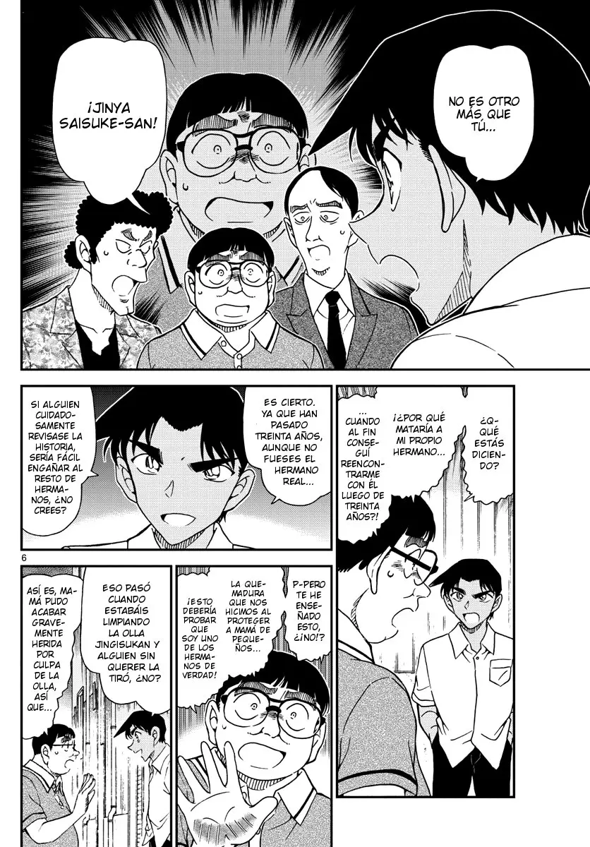 Detective Conan capítulo 1042, página 6