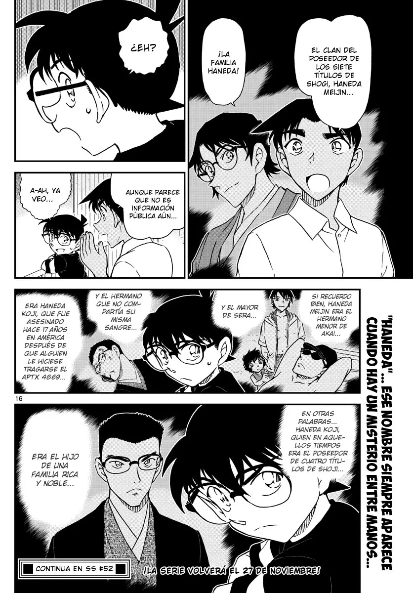 Detective Conan capítulo 1042, página 16