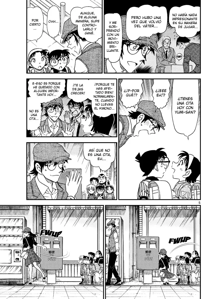 Detective Conan capítulo 1043, página 5