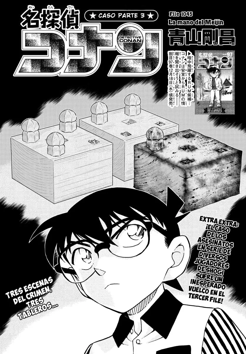 Detective Conan capítulo 1045, página 1