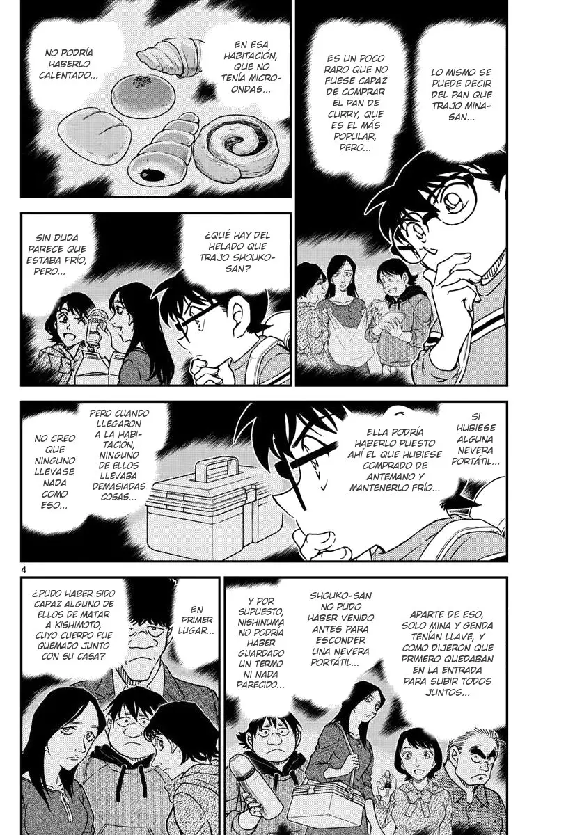 Detective Conan capítulo 1045, página 4