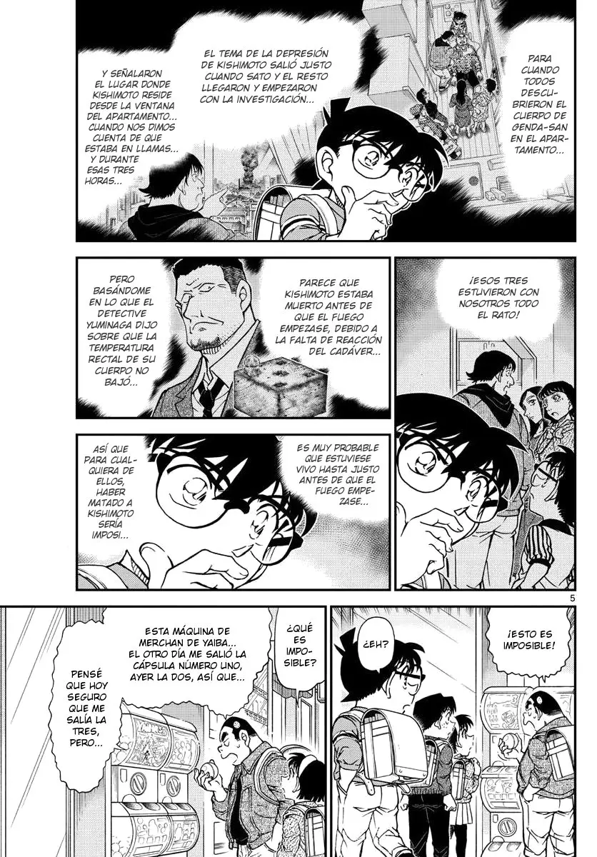 Detective Conan capítulo 1045, página 5