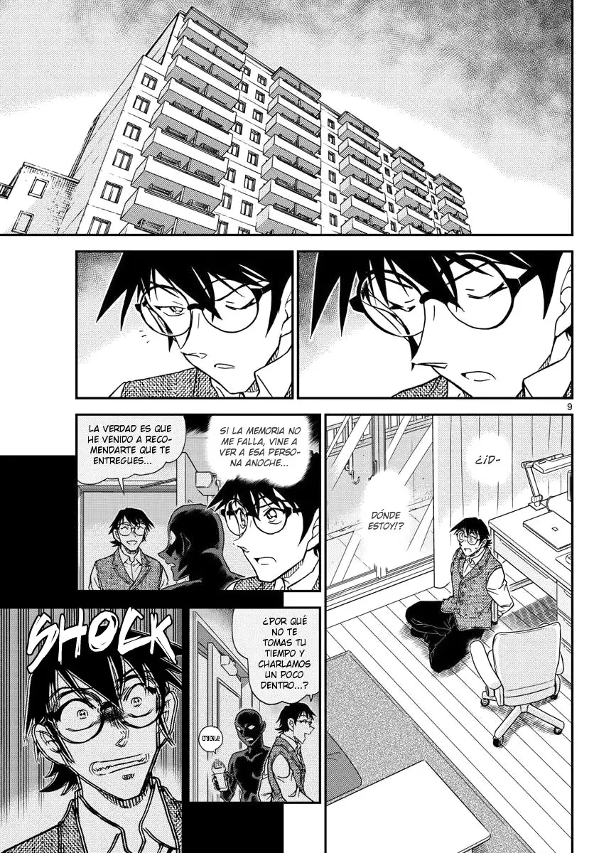 Detective Conan capítulo 1045, página 9