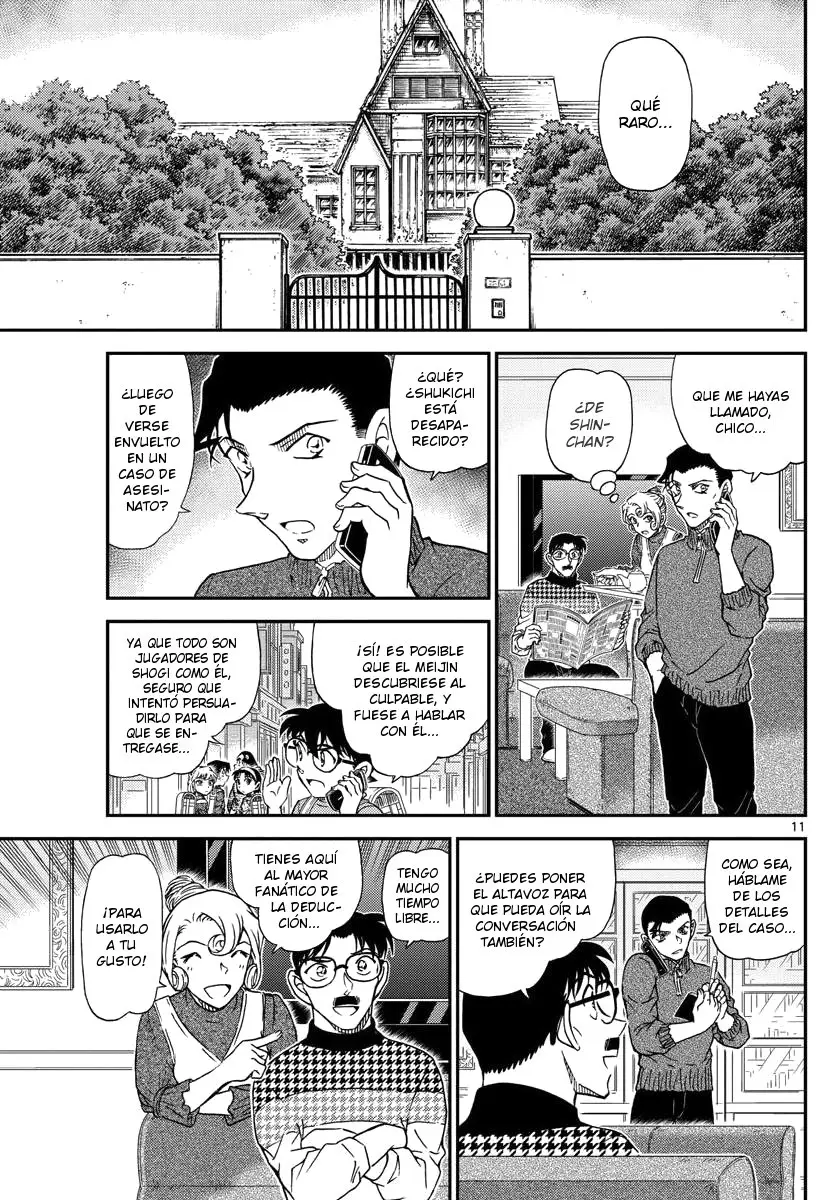 Detective Conan capítulo 1045, página 11