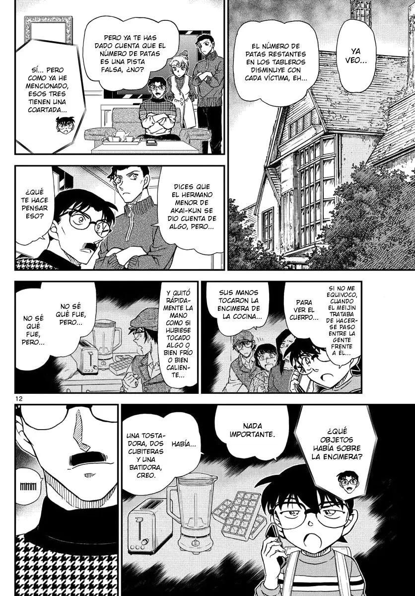 Detective Conan capítulo 1045, página 12