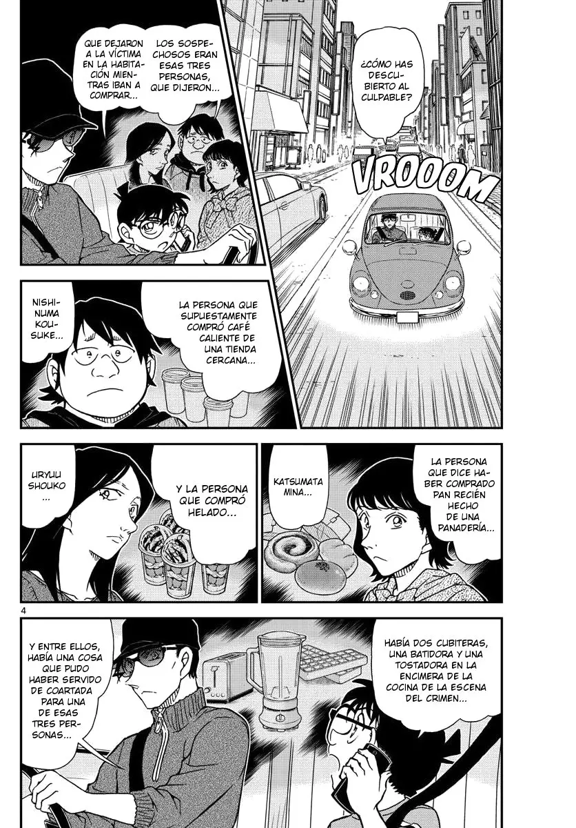 Detective Conan capítulo 1046, página 4