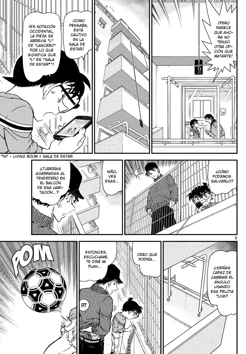 Detective Conan capítulo 1046, página 9
