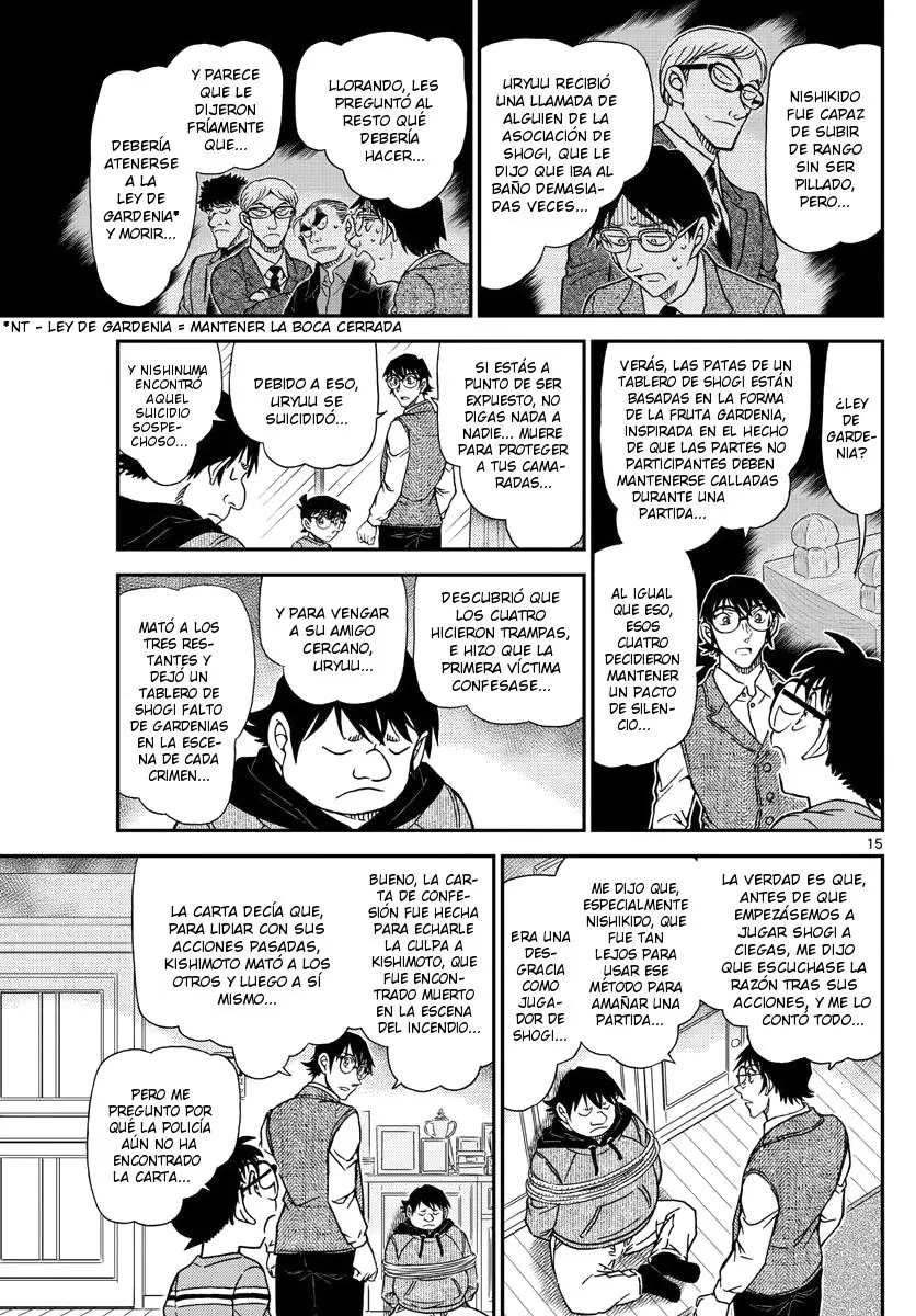 Detective Conan capítulo 1046, página 15