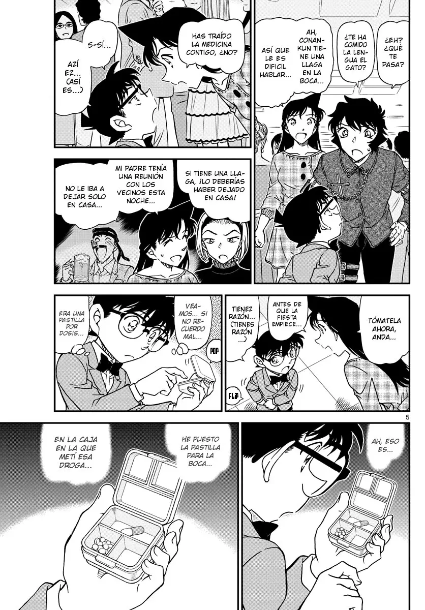 Detective Conan capítulo 1047, página 6