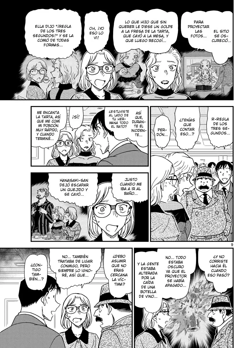 Detective Conan capítulo 1048, página 9