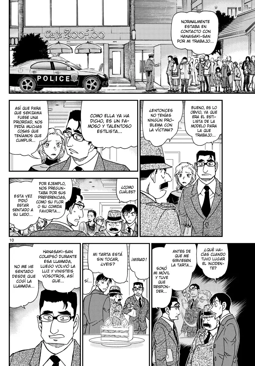 Detective Conan capítulo 1048, página 10