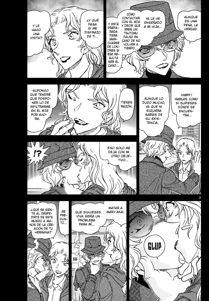 Detective Conan capítulo 1049, página 3