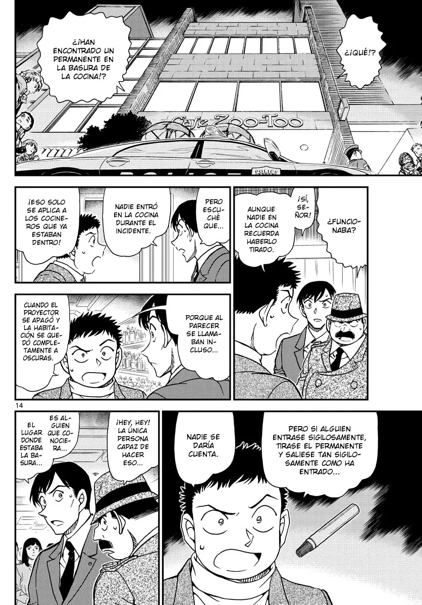Detective Conan capítulo 1049, página 14