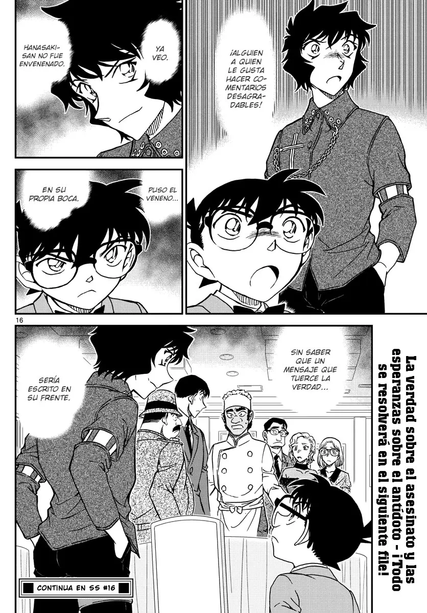 Detective Conan capítulo 1049, página 16