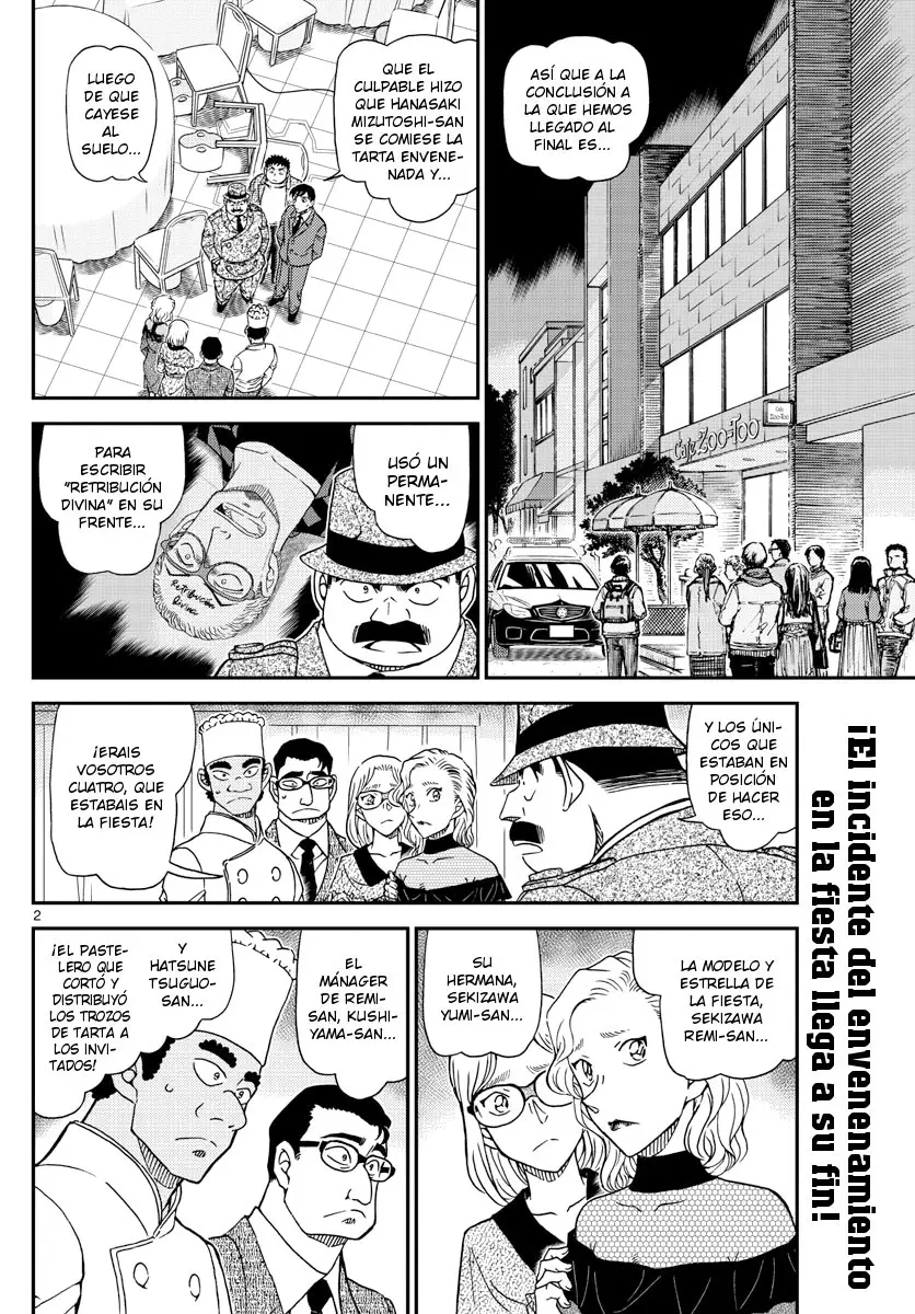 Detective Conan capítulo 1050, página 3